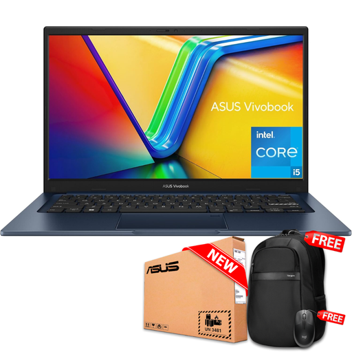 [F1404ZATS52] Asus VivoBook F1404ZA-TS52 SLIM 14&quot; FHD Core™ i5-1235U 512GB SSD 8GB W11 QUIET BLUE