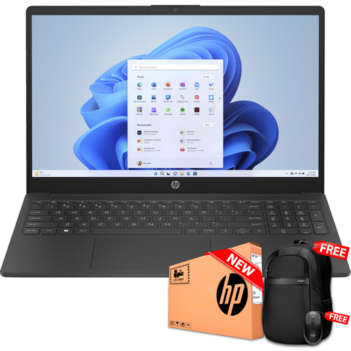 [HP15FD1085] HP 15-FD1085 15.6" FHD Touch Core™ 5 120U 512GB SSD 12GB W11 BLACK