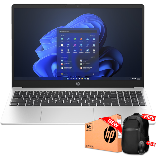 [HP255G10R5] HP 255 G10 15.6" FHD Ryzen™ 5 7530U 2.0GHz 512GB SSD 16GB W11 Silver