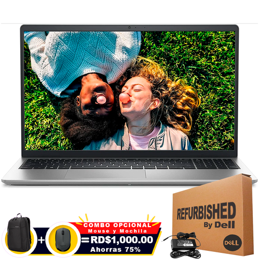 [INS0168052RFF] ❞𝐑𝐞𝐟𝐮𝐫𝐛𝐢𝐬𝐡𝐞𝐝❞ Dell Inspiron 3525 15.6&quot; FHD 120Hz Ryzen™ 7 5700U 512GB SSD 16GB W11 Pro SILVER