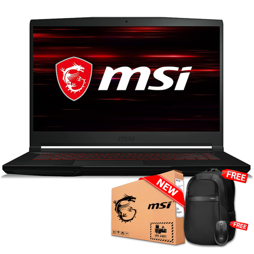 [9S716R821437] MSI GF63 THIN 15.6" FHD 144Hz Core™ i5-12450H 512GB SSD 8GB W11 NVIDIA® RTX 4050 6GB BLACK Bcklt