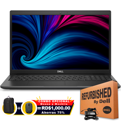 [726449633332RFF] ❞𝐑𝐞𝐟𝐮𝐫𝐛𝐢𝐬𝐡𝐞𝐝❞ Dell Latitude 3520 15.6" Core™ i5-1135G7 256GB SSD 8GB W11 Pro DARK GRAY