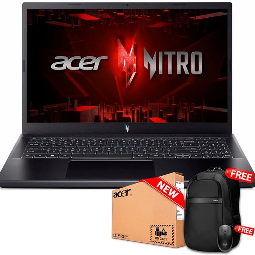 [NHQPGAA002] Acer Nitro V 15 ANV15-41-R7CB 15.6" FHD 144Hz IPS Ryzen™ 5 7535HS 512GB SSD 8GB W11 NVIDIA® RTX 2050 4GB BLACK Bcklt