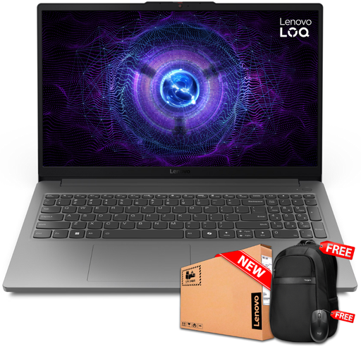 [83LK00C9US] Lenovo LOQ 15IAX9E 15.6" FHD 144Hz IPS Core™ i5-12450HX 512GB SSD 8GB W11 NVIDIA® RTX 4050 6GB LUNA GREY