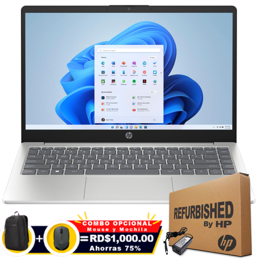[HP14EP0355RFF] ❞𝐑𝐞𝐟𝐮𝐫𝐛𝐢𝐬𝐡𝐞𝐝❞ HP 14-EP0355 14" FHD Core™ i5-1334U 1TB SSD 16GB W11 NATURAL SILVER